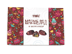 Мармелад в шоколаде 200г_
