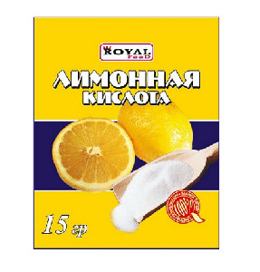Лимонная кислота 15гр*400